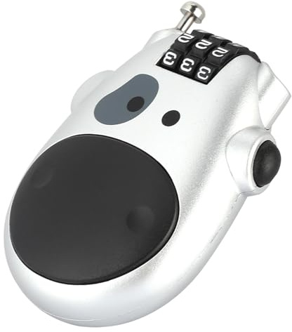 TOPINCN 3 Digit Code Combination Lock for Pram Stroller and - Durable ABS Material Easy to Operate for Parents (Silver)