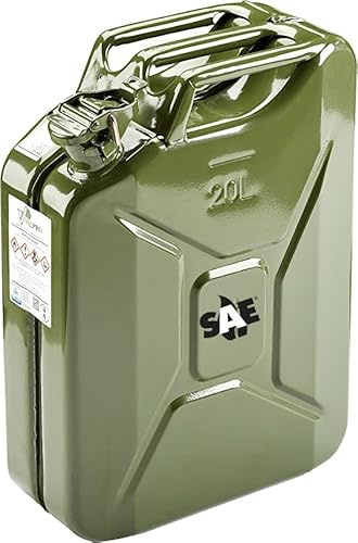 TANICA METALLO 20L CARBURANTI CON BECCUCCIO INCLUSO!
