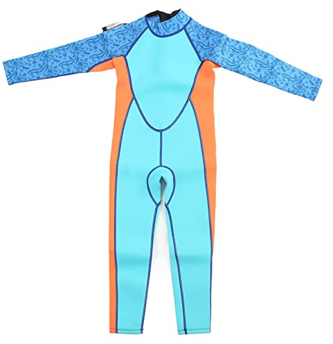 Pssopp Traje de Neopreno para Niños, Neopreno Traje de Surf para Niños Protección Solar para Nadar para Bucear (Talla 12)