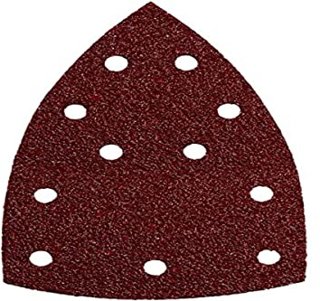 Metabo 10 Haftschleifblätter 100x150 mm, P 120, Serie classic, für Holz,zweiteilig,perforiert, Multischleifer (625607000) Abmessungen: 100 x 150 mm, Körnung: P 120 , Verkaufseinheit: 10