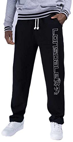 Lonsdale Homme Hose Rock Stonesfield Pantalon/Jupe., Noir, M EU