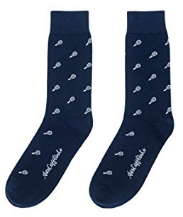 Tennis Player | Racket Wimbledon US Open Fan Socks | Gift for Men | Work Socks for Him | Birthday Gift for Her (Tennis)