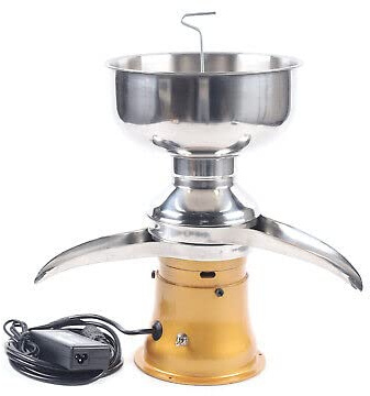 Elektrisk mjölkramseparator för mjölkboskap färsk mjölk cream separator elektrisk mjölk grädde separator mjölk grädde maskin kapacitet 50 L/H automatisk hem- och handelsavskiljare liten
