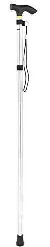 TOUISEDGI Bastón para Caminar para Personas Mayores Y Adultos, Bastón Ajustable Plegable, Bastones para Caminar, Bastones Plegables para Hombres Y Mujeres(Blanco)