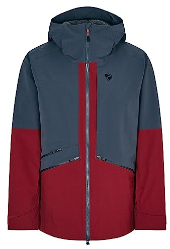 Ziener Herren TAHAN Ski-Jacke/Freeride | sympatex, PFC frei, Wolle, ombre, 50