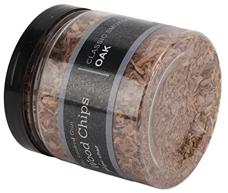 Premium Cocktail Smoker Träflis för Distinkta Förbättringar - Naturligt Röksågspån för BBQ, Matlagning och Whiskysmaker - Bärbar och Kompatibel med Alla Smoker Kits