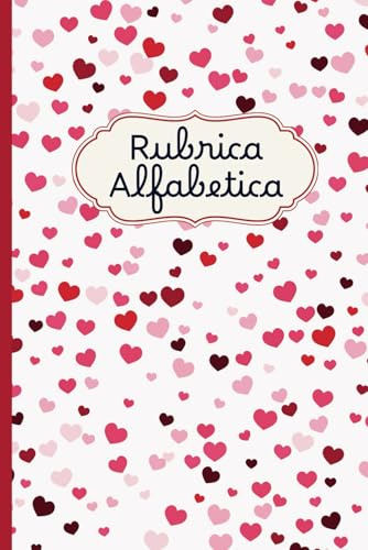 Rubrica alfabetica: Quaderno A5 quadretti con 4 pagine per ogni lettera | un posto per scrivere la data su ogni pagina