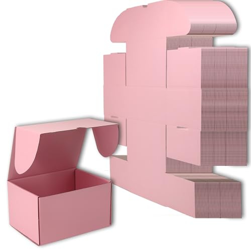 Cenoid Medium Postal Boxes, 30x23x15cm Pink Postage Parcel Shipping Cardboard Boxes for Posting Shipping Delivery Packaging boxes for Small Business (Pack of 15)