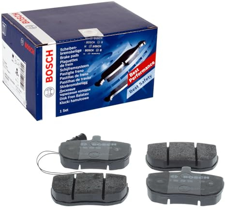 Bosch BP1456 - Brake Pads Car Front Axle - Bosch Quality - Reduced Noise and Dust - ECE-R90 Certified - Copper-Free - 1 Set of 4 Pads