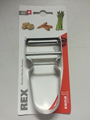 Zena Swiss REX Potato & Vegetable Peeler - Aluminium Handle