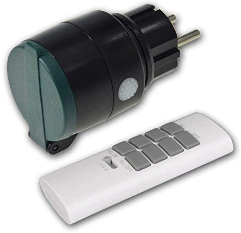 Presa radiocomandata IP44 con telecomando Pilota Casa