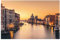 Bilderwelten Glasbild Echtglas Wandbild Bad Küchenbild Deko - Goldenes Venedig 80 x 120 cm