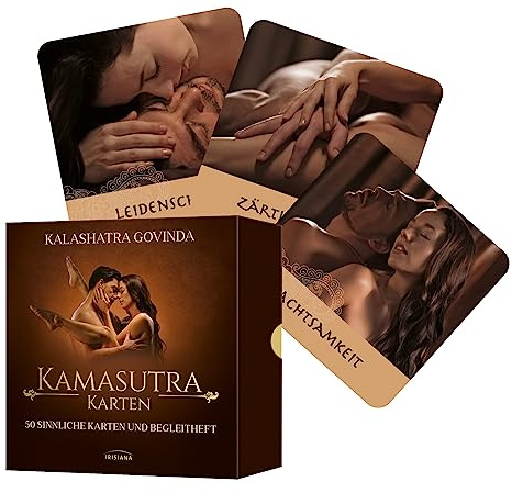 Kamasutra Karten: 50 sinnliche Karten und Begleitheft - mit sinnlichen Aktfotografien und Tipps zur achtsamen Verbundenheit
