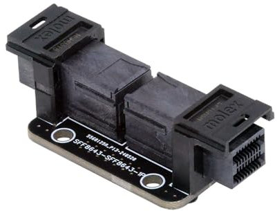 NFHK PCI-Express 4.0 Mini SAS HD SFF-8643 Female a SFF-8643 Female PCBA Coupler Adattatore Extender