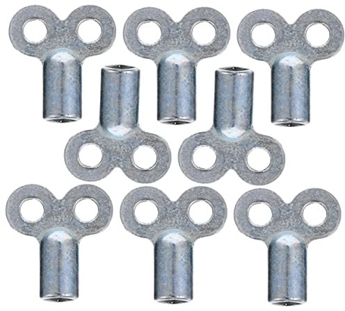 Outanaya 8Piezas Llaves de Purga de Radiador Sangrado Radiadores Antiguos Herramienta de Ventilación Duradera y Portátil Calefacción y Fontanería