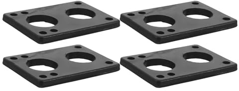 HOODANCOS 4 St Skateboardstötdämpare Gummi Distansplattor för Truckar Vibrationsdämpande Riser Pads för Hjulspark och Bullerreducering på Longboards och Cruiser Boards