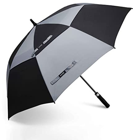 G4Free 55/63/69/72/80 pulgadas Golf paraguas a prueba de viento doble toldo extra grande de tamaño grande automático apertura paraguas impermeable