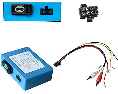 EZoneTronics Most Verstärker Harman Kardon/Bose Audiosystem Glasfaser Fiber-Optic Decoder Box Android Autoradio-Decoder für Mercedes Benz ML/R/GL/CLS/SLK Serie und Audi 2G/3G BMW Porsche Cayenne/911