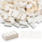 WYSWYG Building Bricks 2x4 Stud 320 Pcs, White, Classic Building Blocks Set, Compatible with Construction Building Blocks.