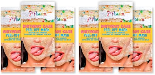 Mascarilla PEEL-OFF Birthday Cake 7th Heaven (Paquete de 2)