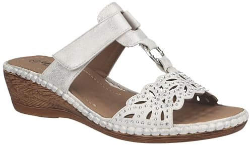 Cushion Walk Ladies Cora White UK 6