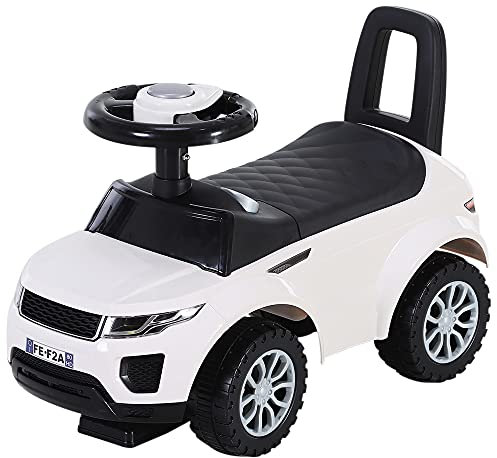 HOMCOM Barnbärare bil 12–36 månader bagageutrymme horn