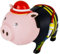 MIK funshopping Spardose Sparschwein - Ideal zum Sparen oder als Geldgeschenk-Verpackung (Feuerwehrmann)