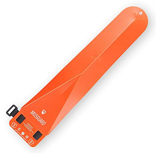 Musguard Schutzblech Front, 9 cm, 29 cm, Orange, 452361-Front