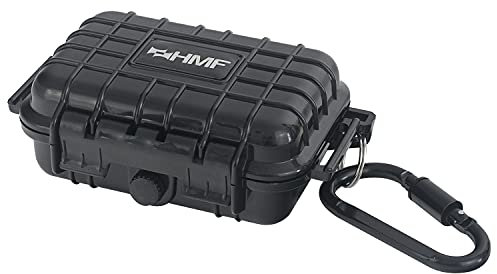 HMF ODK500 Outdoor-Koffer klein, wasserdichte Box für Boot und Freizeit | 14,5 x 10 x 5,3 cm
