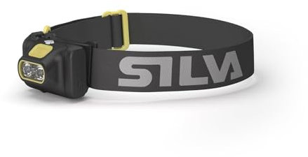 Silva Stirnlampe Batteriebetrieben Scout 3-220 Lumen - 2 Helligkeitsstufen - Betrieb mit 3xAAA Kopflampe - Stirnlampe Fahrrad Stirnlampe Outdoor Stirnlampe Sport - Stirnlampe Joggen