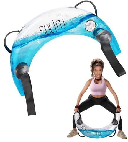 Water Weights Aqua Bag, Workout Sandbag Alternative Strength Training Sand Bag Portable Stability Fitness Equipment – Ultimate Core and Balance Training for Home Gym
