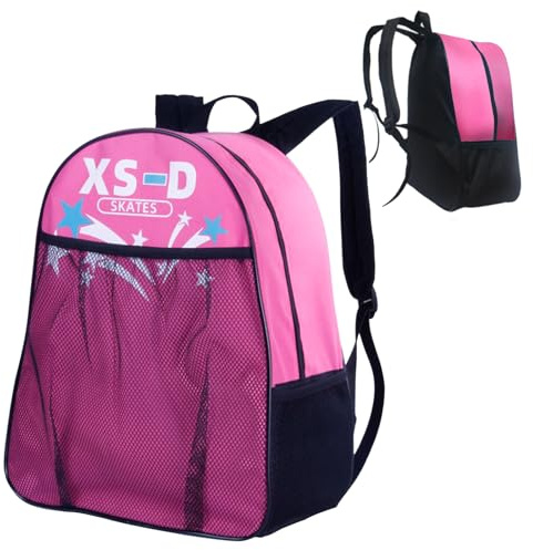 Naturepanda Bolsa para Patines,Bolsa para Patines en Linea,Mochila para Patines,Bolsa De Patinaje sobre Ruedas,Gran Capacidad,Correa de Hombro Ajustable,Unisex,para Patines Accesorios,Niños