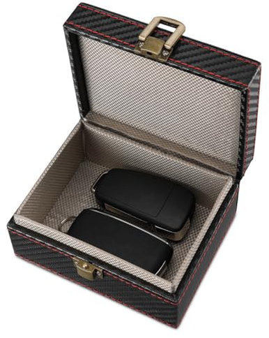 Protezione per portachiavi Faraday Box RFID, blocco del segnale per chiave auto, dispositivo antifurto per auto, jammer di segnale, gabbia di schermatura antifurto