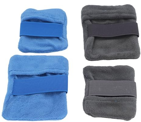 Aqur2020 Sand Remover Efficient Sand Removal for Powder Sachet for Children Playing on The Beach Material Velvet Quantity 4 Pieces Vacation Camping Supplies