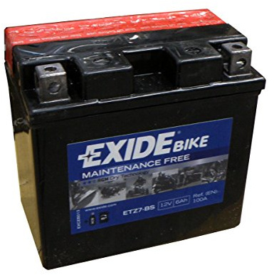 Exide ETZ7-BS batteria per moto – sostituisce YTZ7-BS – 12 V 6 Ah