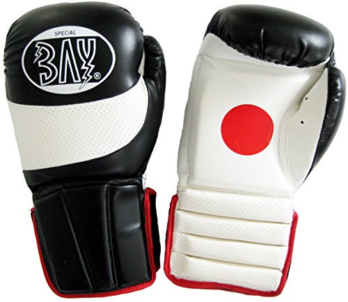BAY Leder-PU Kombi Coach 2 in 1 Boxhandschuhe mit Innenhandpolster Pratzen Handpratzen Schlagpolster Schlagkissen Trainerpratzen Schlagpratzen Coachingpratzen Kickboxen Karate Muay Thai Thaiboxen MMA