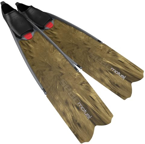 SEAC Motus Aletas largas de Buceo, Freediving y Pesca submarina, Adultos Unisex