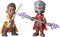 Star Wars Pop-Up Lichtschwert Duell, Kai Brightstar & Taborr Action-Figuren (10 cm), Spielzeug für Kinder