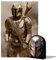 PRIME 3D - The Mandalorian 3D-Linsenpuzzle, Schwarz, Standard (35580)