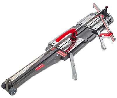 Montolit Masterpiuma 161P5 Power 5 Ergonomic Manual Tile Cutter 63.5 (161cm) Cutting Tool For Tough and Delicate Large Format Glass and Ceramic Tiles for Floor and Wall Tile Installation