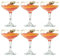 Super Margarita Daiquiri Manhattan Martini Glas Trinkset Cocktail Set mit 6 klassischen Martini-Gläsern 142 ml ideal für Zuhause, Bar Partys und Unterhaltung
