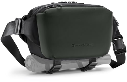 K&F CONCEPT Bolsa Camara Fotografica, Funda Cámara Réflex, Tamaño S | Bolso Bandolera, Repelente al Agua y Resistente, Camera Bag, Compatible con SLR DSLR, Para Cámara Réflex Digital, BS10