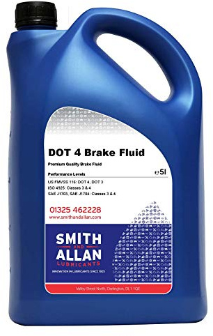 Smith & Allan Dot 4 Brake Fluid : Size - 5lt