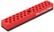 MichaelPro MP014004 Bithalter - 36-teiliger Sechskant Bithalter Magnetisch - Bit Set Organizer mit Starkem Magnetboden - Magnetischer Werkzeug-Organizer in Rot