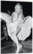 Marilyn Monroe Pose Acrylglasbild von Celebrity Collection 40 x 60 cm Schwarz-Weiß Wandbilder Wanddeko