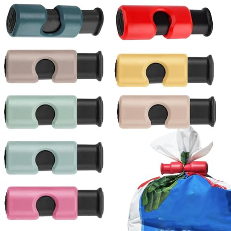 Lot de 8 clips de fermeture pour sac à - Pinces pour sac alimentaire - Pinces pour sacs alimentaires et sacs à goûter - Pinces pour sacs de cuisine