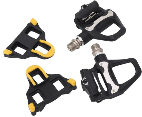 Fahrradpedale, Rennradpedale mit SPD-System, Einstellbare Spannung, Chrom-Molybdän-Achse, Effiziente, Selbstsperrende Fahrradpedale
