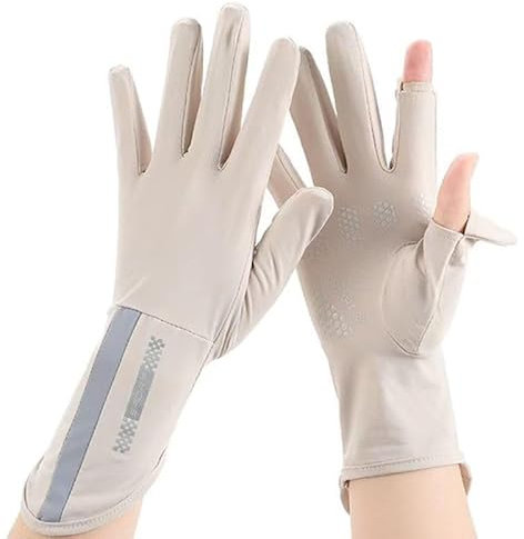 Eohak Fahrhandschuhe für Damen, UV-Schutz, rutschfeste Handschuhe, atmungsaktive Handschuhe, Sommer, Outdoor