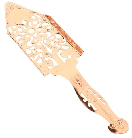 TOYANDONA Cuillère à Absinthe Acier Inoxydable Robuste avec Design Creux Goutte Pratique pour Bar et Cuisine Accessoire Multifonction pour Fontaine à Absinthe et Cubes de Sucre Fourniture