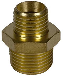 Original Einhell Reduzierung (R 3/8 AG auf R 1/4 AG, Reduzierstück aus robustem Metall, Kompressor-Zubehör)